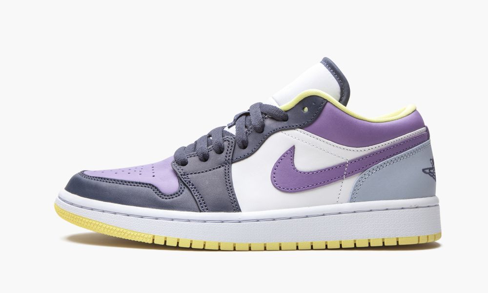 Nike Air Jordan 1 Low SE "Mismatched Purple / Magenta" Ženske Čevlji Bele Modre | Slovenija-7513486