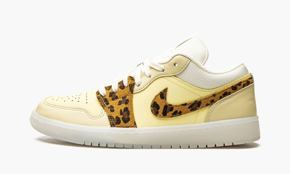 Nike Air Jordan 1 Low "SNKRS Day" Ženske Čevlji Leopárd Bele Rumene | Slovenija-4982531