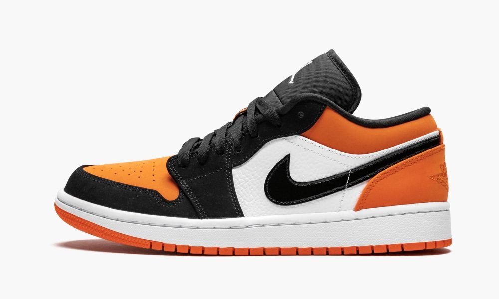 Nike Air Jordan 1 Low "Shattered Backboard" Moški Čevlji Črne Bele Oranžne | Slovenija-2481756