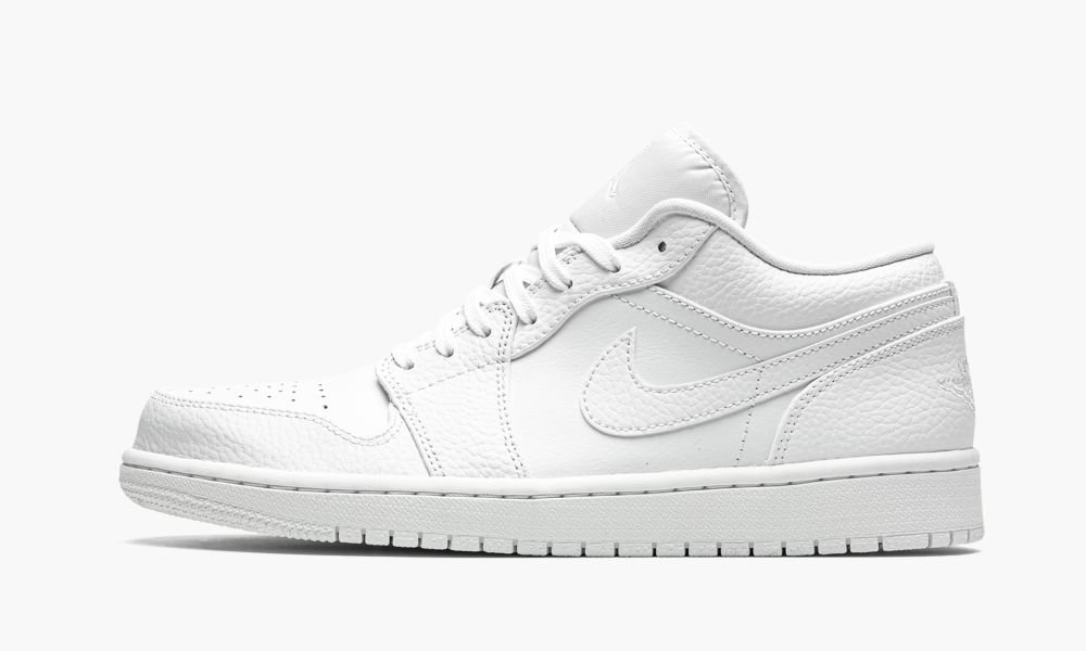 Nike Air Jordan 1 Low "Triple White" Moški Čevlji Bele | Slovenija-7320645