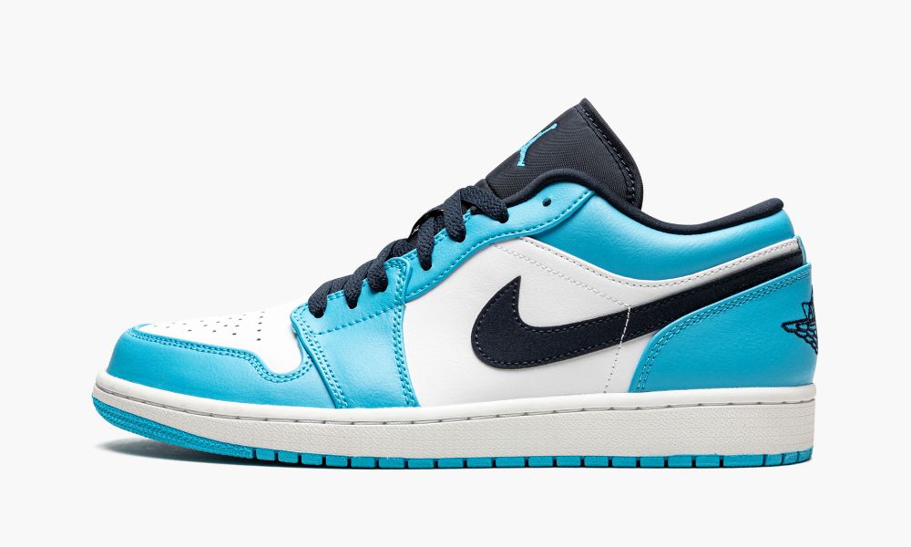 Nike Air Jordan 1 Low "UNC" Moški Čevlji Bele Modre Obszidián | Slovenija-7608931