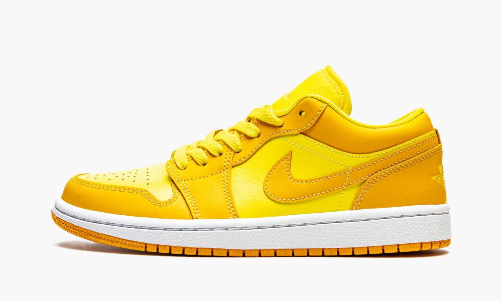 Nike Air Jordan 1 Low "Yellow Strike" Ženske Čevlji Bele Rumene | Slovenija-8073294