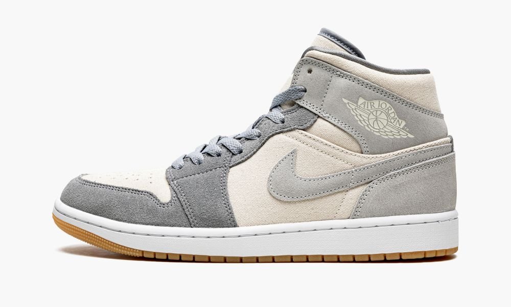 Nike Air Jordan 1 MID SE "Coconut Milk" Moški Čevlji Sive | Slovenija-0748561