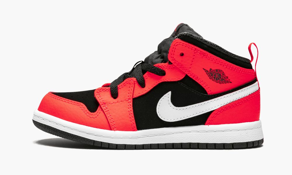 Nike Air Jordan 1 MID (TD) "Infrared 23" Otroški Čevlji Črne Rdeče Bele | Slovenija-2086134