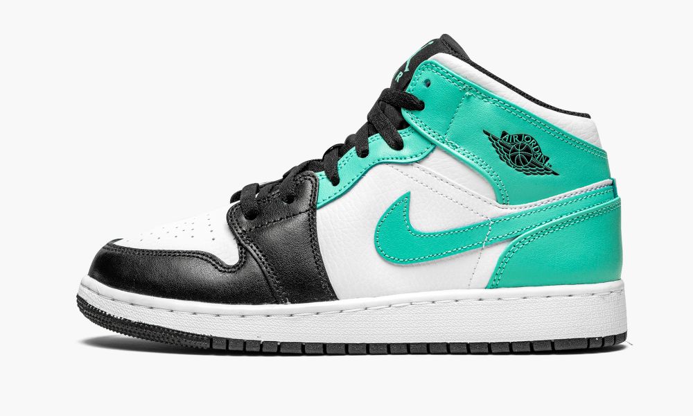 Nike Air Jordan 1 Mid GS "Igloo - Tropical Twist" Otroški Čevlji Črne Bele | Slovenija-3415860