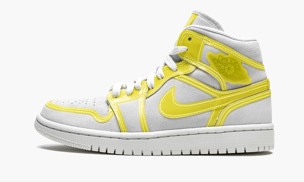 Nike Air Jordan 1 Mid LX "Opti Yellow" Ženske Čevlji Bele Rumene | Slovenija-3016249