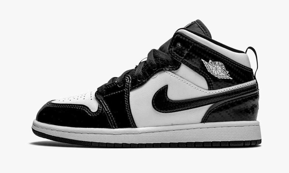 Nike Air Jordan 1 Mid PS "All Star 2021" Otroški Čevlji Črne Bele | Slovenija-3047852