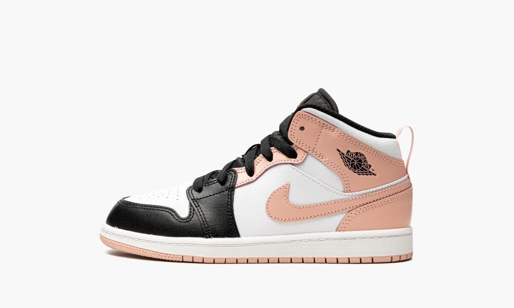 Nike Air Jordan 1 Mid PS "Arctic Orange" Otroški Čevlji Črne Bele Oranžne | Slovenija-8039412