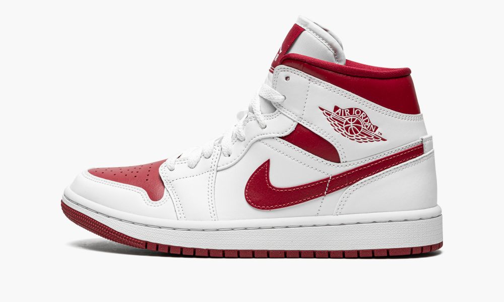 Nike Air Jordan 1 Mid "Reverse Chicago" Ženske Čevlji Bordo Rdeče Bele | Slovenija-9312064