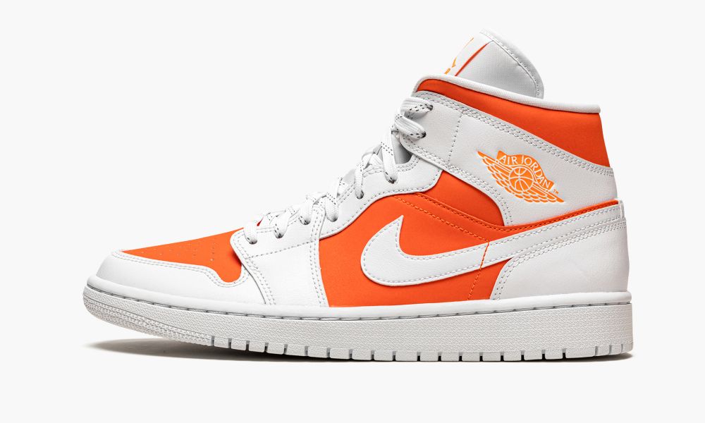 Nike Air Jordan 1 Mid SE "Bright Citrus" Ženske Čevlji Bele Oranžne Bele | Slovenija-9075628