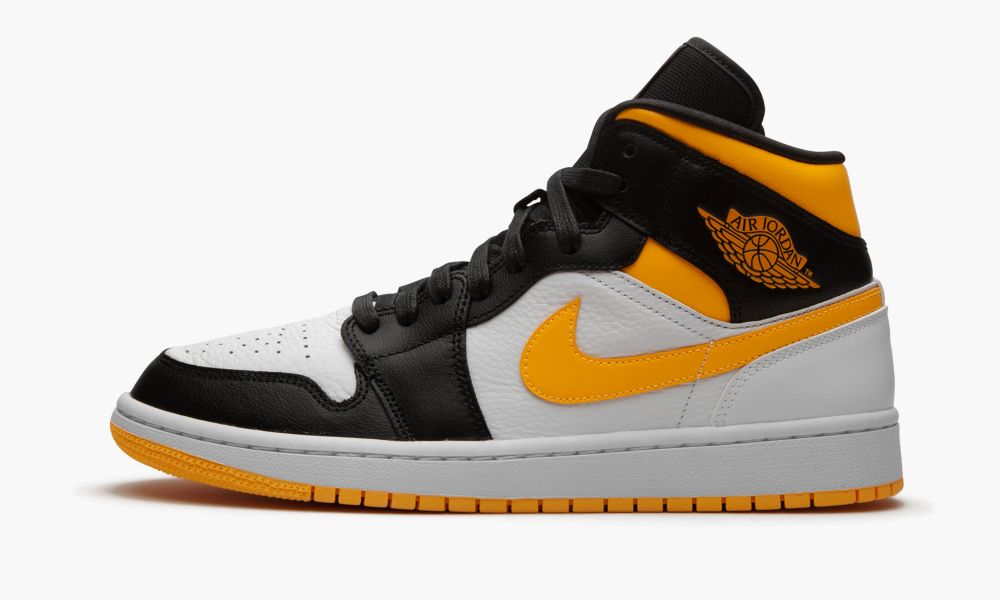 Nike Air Jordan 1 Mid SE "Laser Orange/Black" Ženske Čevlji Črne Bele Oranžne | Slovenija-1247809