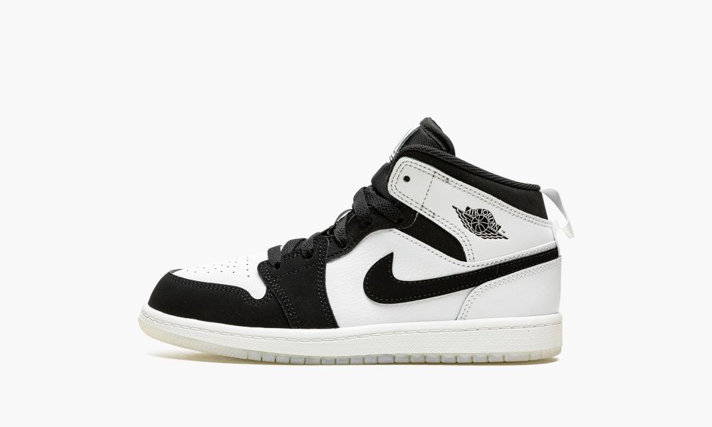 Nike Air Jordan 1 Mid SE (PS) Otroški Čevlji Večbarvni Črne Bele | Slovenija-6190824