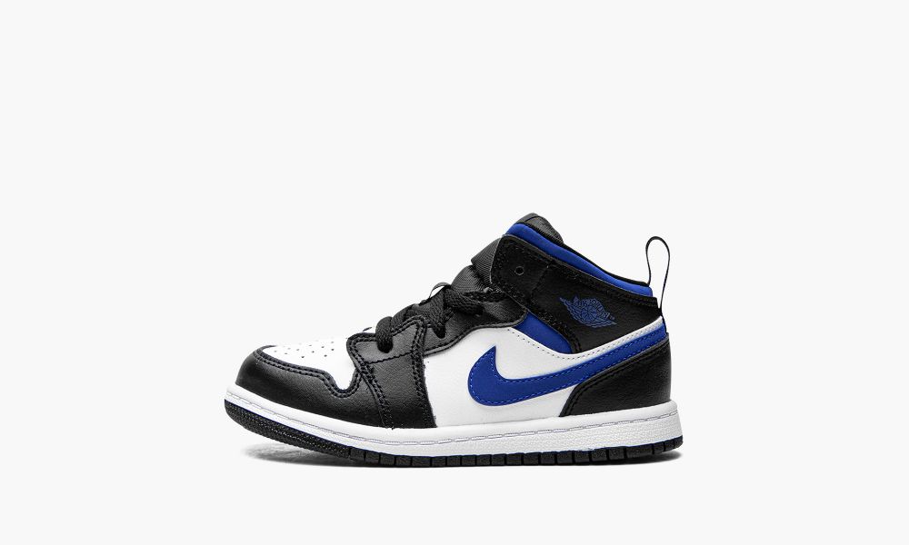 Nike Air Jordan 1 Mid TD "Game Royal" Otroški Čevlji Črne Bele Modre | Slovenija-4109752