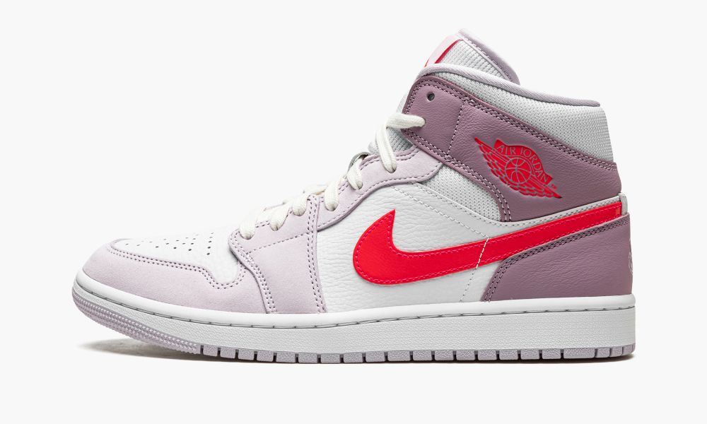 Nike Air Jordan 1 Mid "Valentine’s Day 2022" Ženske Čevlji Rdeče Bele Roza | Slovenija-4856309