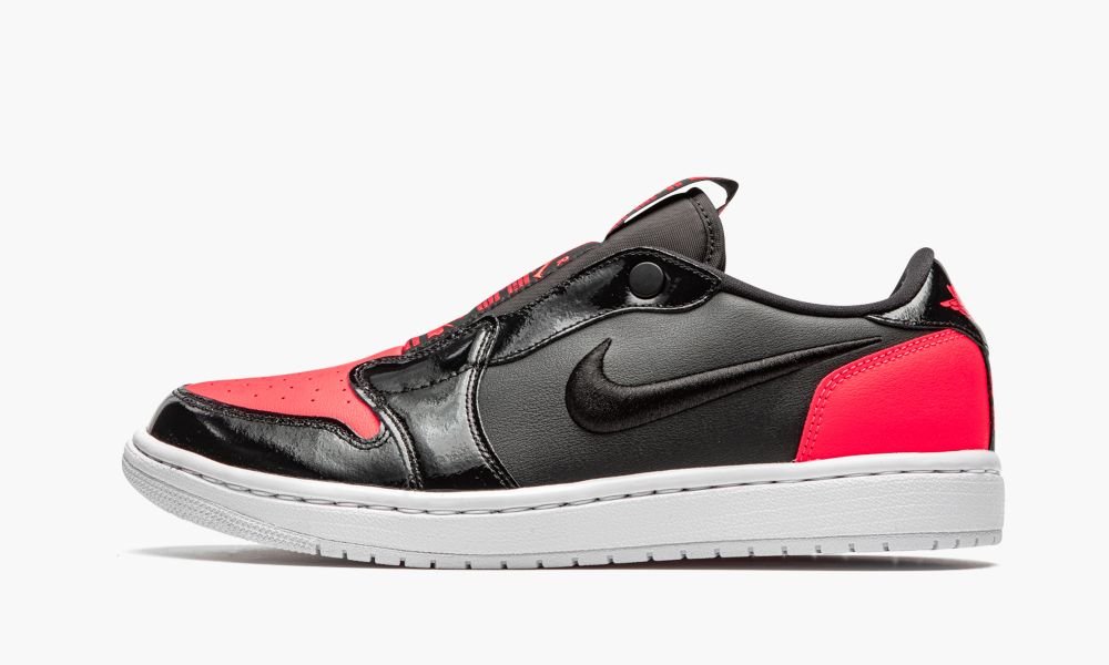 Nike Air Jordan 1 RET LOW SLIP Ženske Čevlji Črne Rdeče Črne Bele Rdeče | Slovenija-0516374