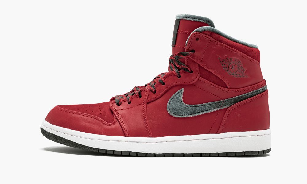 Nike Air Jordan 1 Retro Hi Premier "Red Gucci" Moški Čevlji Rdeče Bele | Slovenija-7306592