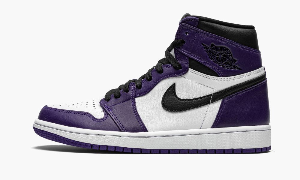 Nike Air Jordan 1 Retro High OG "Court Purple 2.0" Moški Čevlji Bele Črne Vijolične Bele Vijolične | Slovenija-0238461