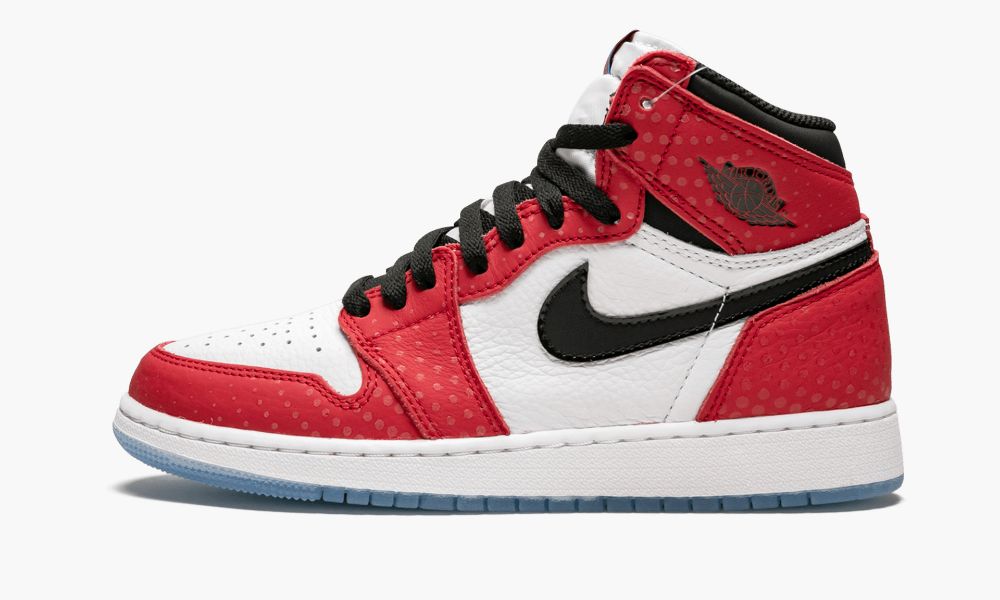 Nike Air Jordan 1 Retro High OG GS "Spider-Man Origin Story" Otroški Čevlji Rdeče Črne Rumene Rdeče Bele Modre | Slovenija-7109648