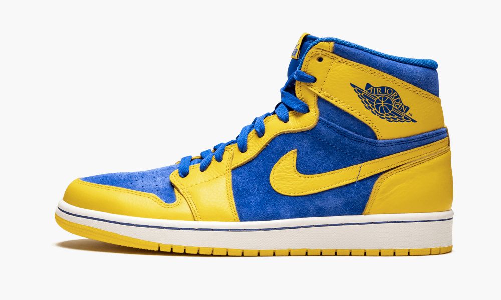 Nike Air Jordan 1 Retro High OG "Laney" Moški Čevlji Bele Kraljevsko Modra | Slovenija-4816235