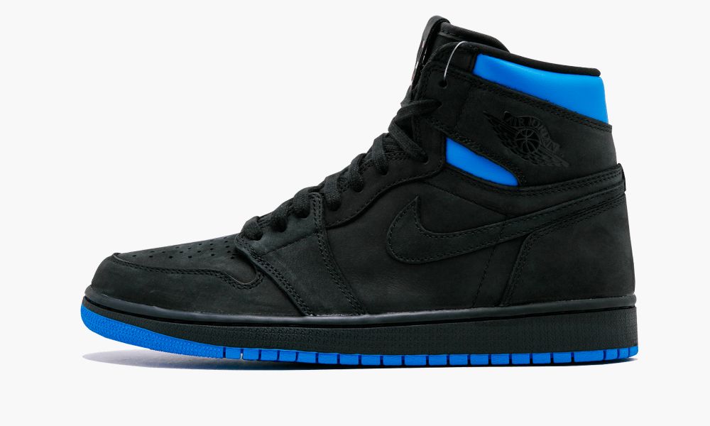 Nike Air Jordan 1 Retro High OG Q54 "QUAI54" Moški Čevlji Črne Modre | Slovenija-3169584