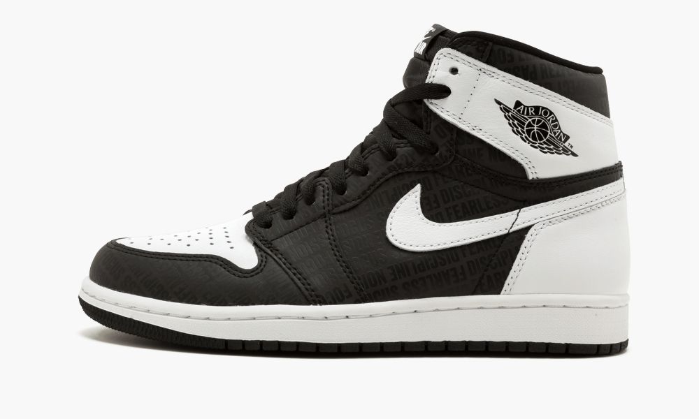 Nike Air Jordan 1 Retro High OG "RE2PECT" Moški Čevlji Črne Bele | Slovenija-6298540