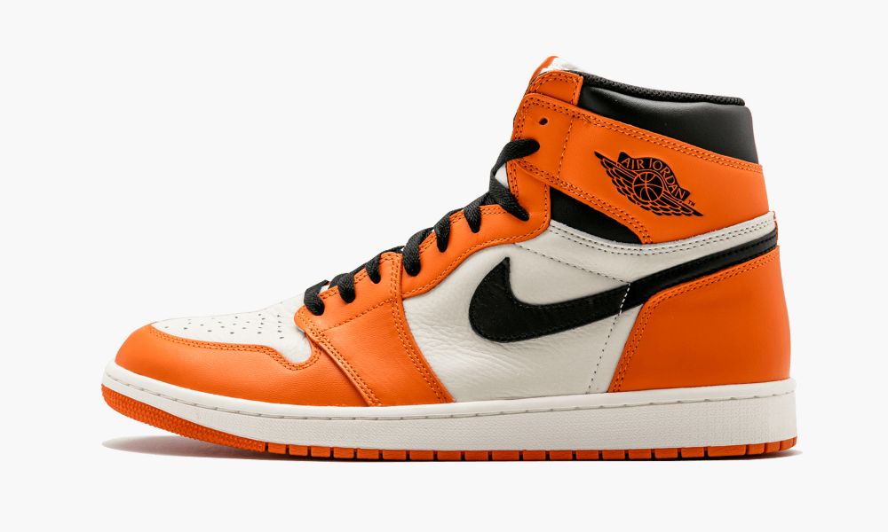 Nike Air Jordan 1 Retro High OG "Reverse Shattered Backboard" Moški Čevlji Črne Oranžne | Slovenija-0351648