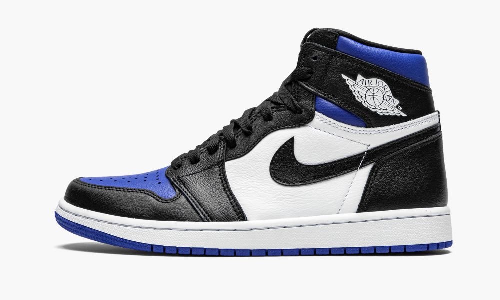 Nike Air Jordan 1 Retro High OG "Royal Toe" Moški Čevlji Črne Bele Črne Modre Kraljevsko Modra | Slovenija-7253410