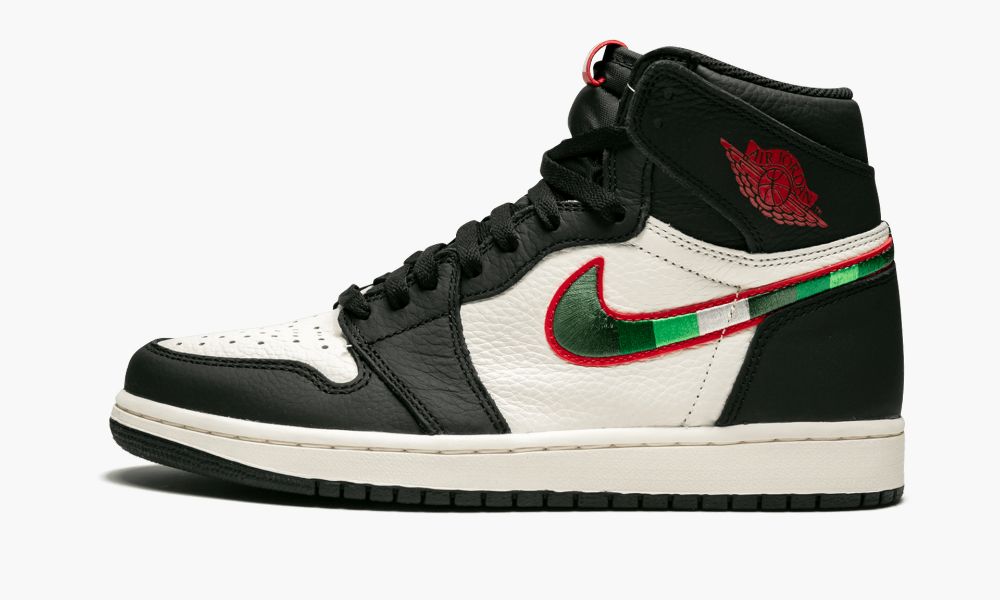 Nike Air Jordan 1 Retro High OG "Sports Illustrated / A Star Is Born" Moški Čevlji Črne Rdeče Bele Modre | Slovenija-0263718