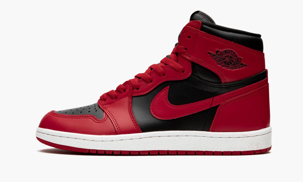 Nike Air Jordan 1 Retro High OG "Varsity Red" Moški Čevlji Črne Rdeče | Slovenija-0428961