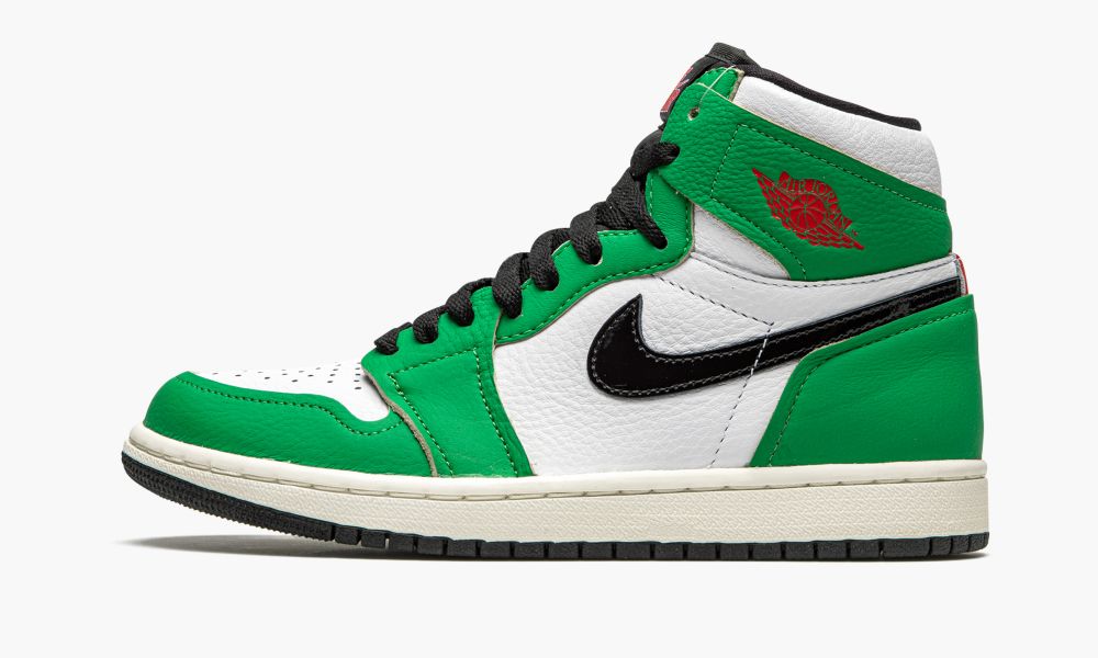 Nike Air Jordan 1 Retro High OG WMN "Lucky Green" Ženske Čevlji Bele Črne Zelene Bele Zelene | Slovenija-6475982