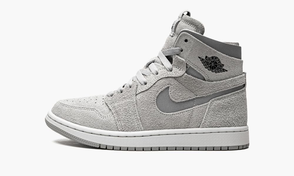 Nike Air Jordan 1 Zoom Air CMFT "Grey Fog" Ženske Čevlji Črne Sive | Slovenija-1396508