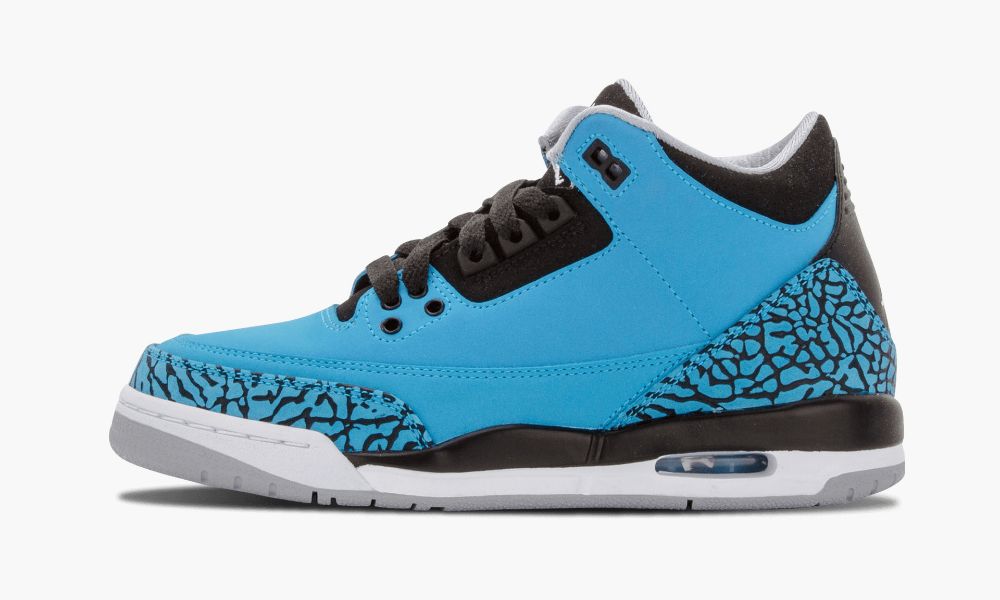 Nike Air Jordan 3 Retro BG "Powder Blue" Otroški Čevlji Modre | Slovenija-9358064