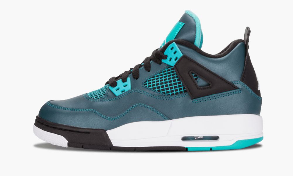 Nike Air Jordan 4 Retro 30th BG "Teal" Otroški Čevlji Turkizna Črne Bele Modre | Slovenija-1970546