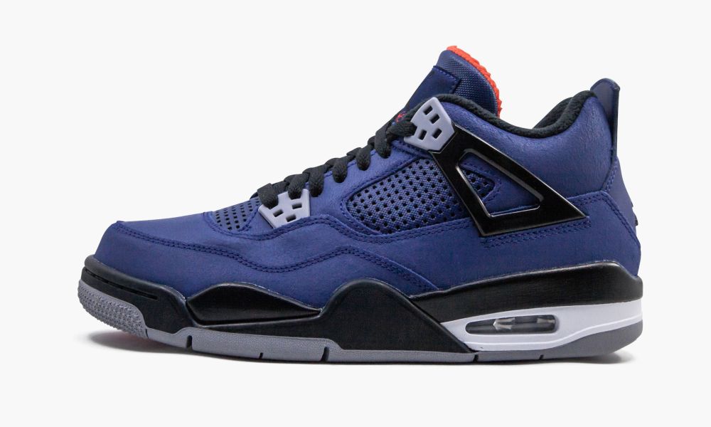 Nike Air Jordan 4 Retro WNTR BG "Loyal Blue" Otroški Čevlji Črne Modre Bele Modre | Slovenija-3401759