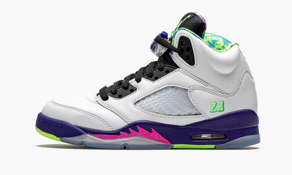 Nike Air Jordan 5 GS "Alternate Bel-Air" Otroški Čevlji Črne Bele Vijolične Roza | Slovenija-6519284