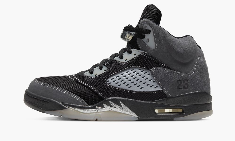 Nike Air Jordan 5 Retro "Anthracite" Moški Čevlji Črne Sive Temno Sive | Slovenija-2159360