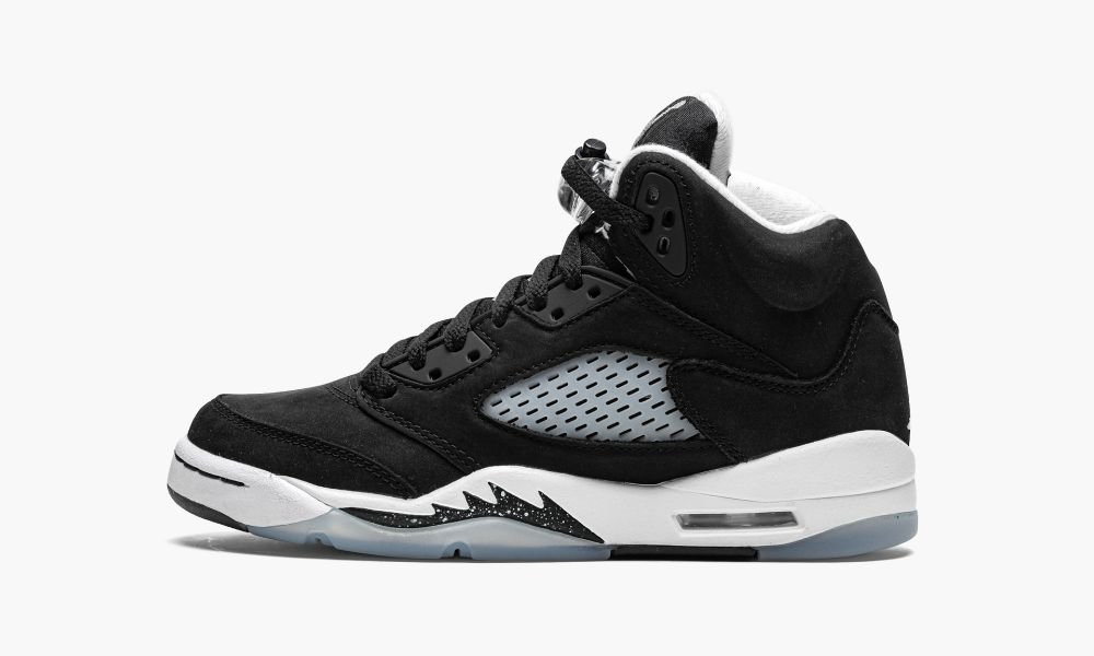 Nike Air Jordan 5 Retro GS "Oreo 2021" Otroški Čevlji Črne Bele Sive | Slovenija-7159264