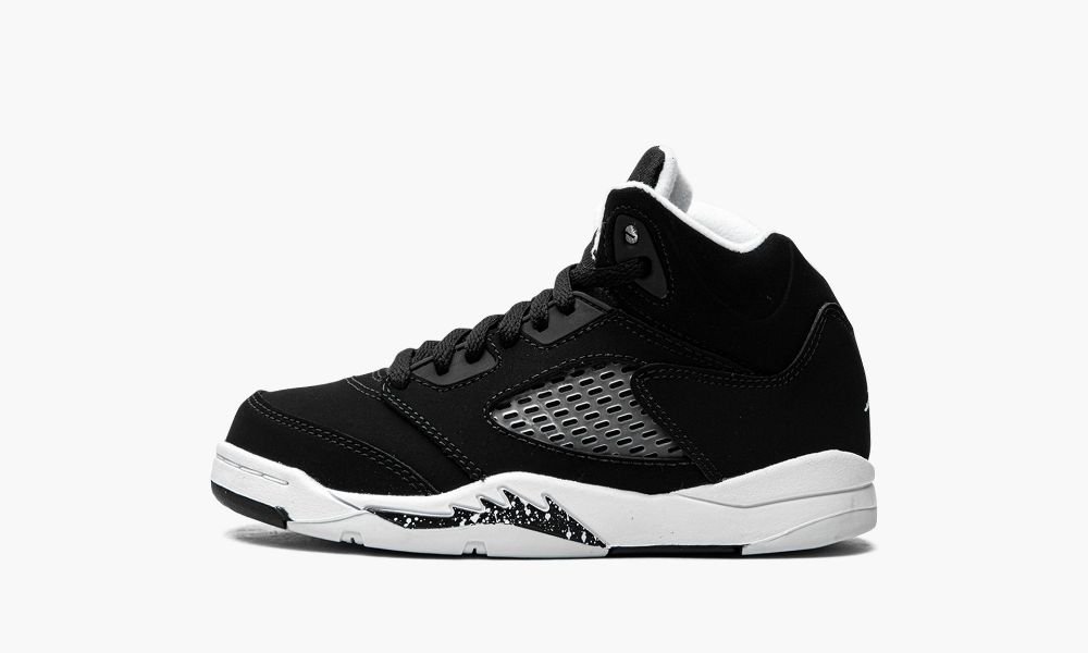 Nike Air Jordan 5 Retro PS "Oreo 2021" Otroški Čevlji Črne Bele | Slovenija-1894357