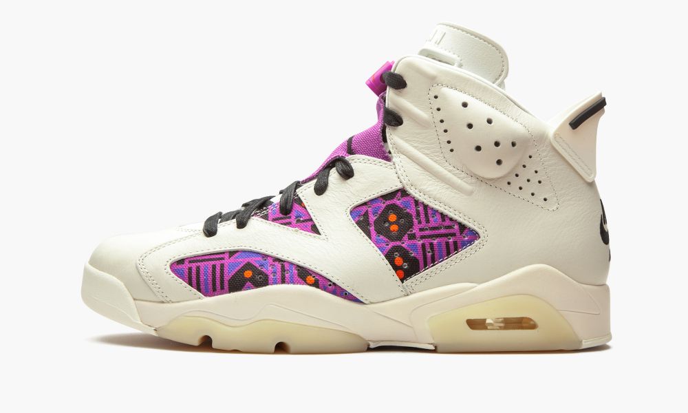 Nike Air Jordan 6 "Quai 54 - Purple" Moški Čevlji Črne Bele Vijolične Oranžne | Slovenija-8401239