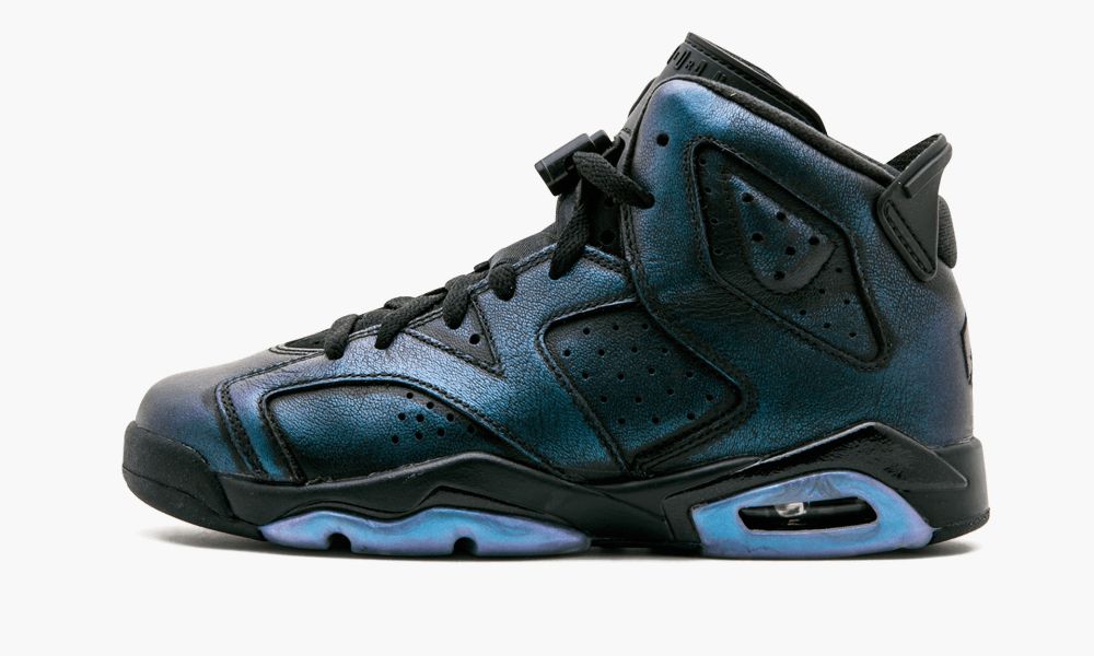 Nike Air Jordan 6 Retro AS BG "All-Star - Chameleon" Otroški Čevlji Črne Bele | Slovenija-3924186