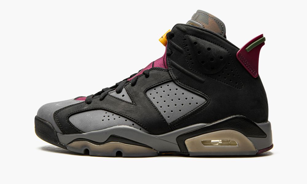 Nike Air Jordan 6 Retro "Bordeaux" Moški Čevlji Črne Temno Sive | Slovenija-8240796