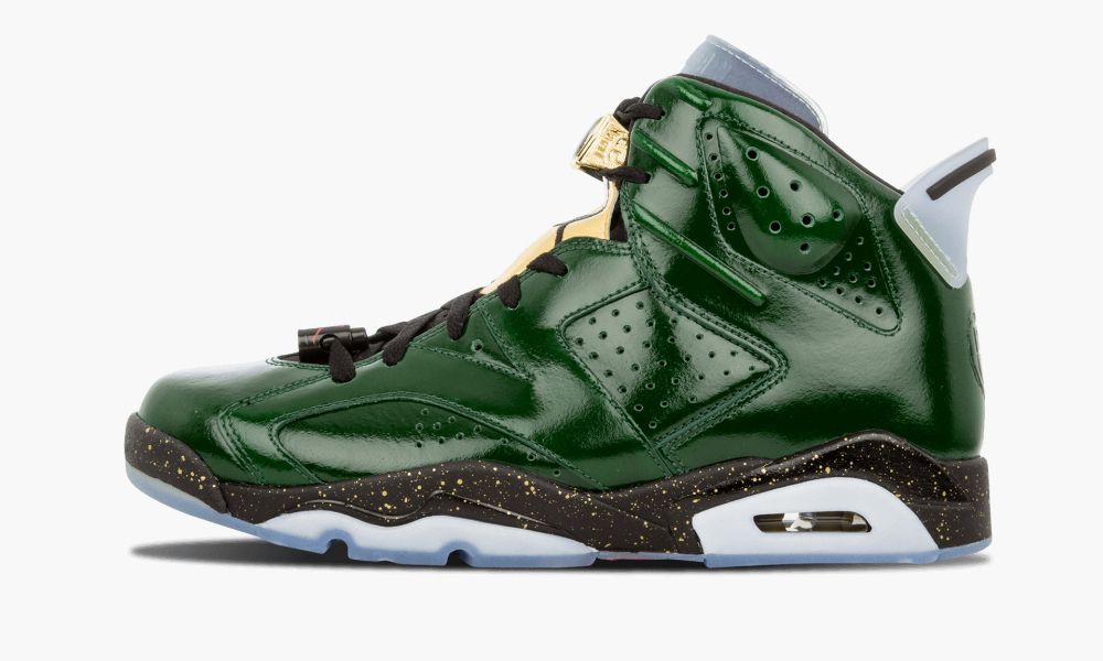 Nike Air Jordan 6 Retro "Champagne" Moški Čevlji Črne Zelene | Slovenija-7465802