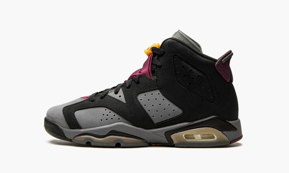 Nike Air Jordan 6 Retro GS "Bordeaux" Otroški Čevlji Črne Temno Sive | Slovenija-2031546