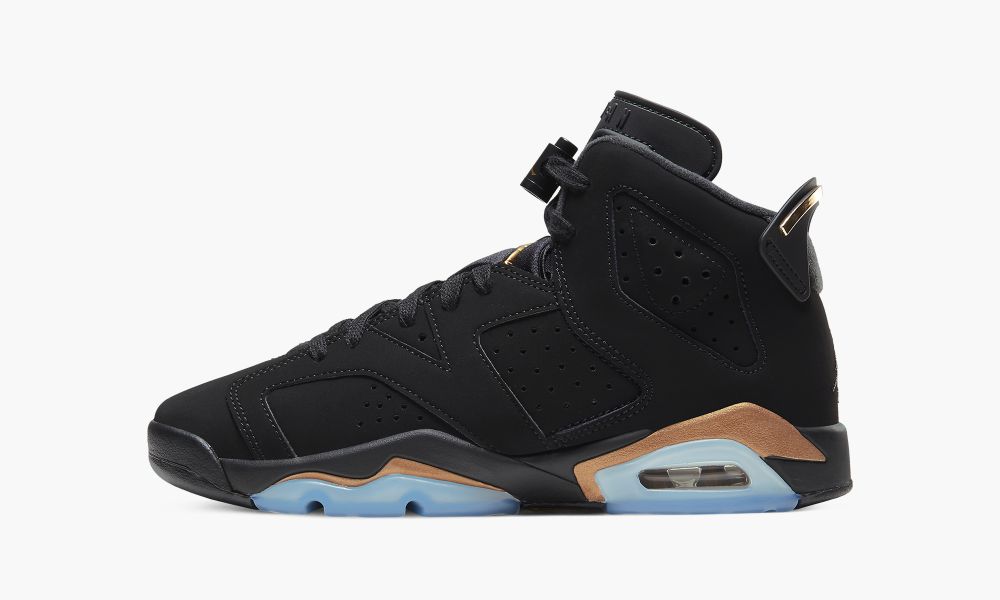 Nike Air Jordan 6 Retro GS "DMP" Otroški Čevlji Črne Zlate | Slovenija-5492781