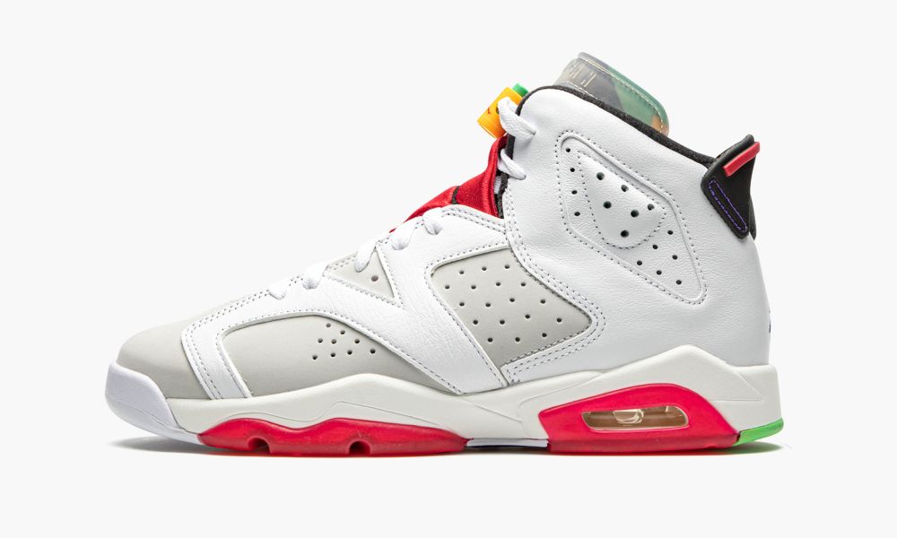 Nike Air Jordan 6 Retro GS "Hare" Otroški Čevlji Črne Bele Sive | Slovenija-5802739