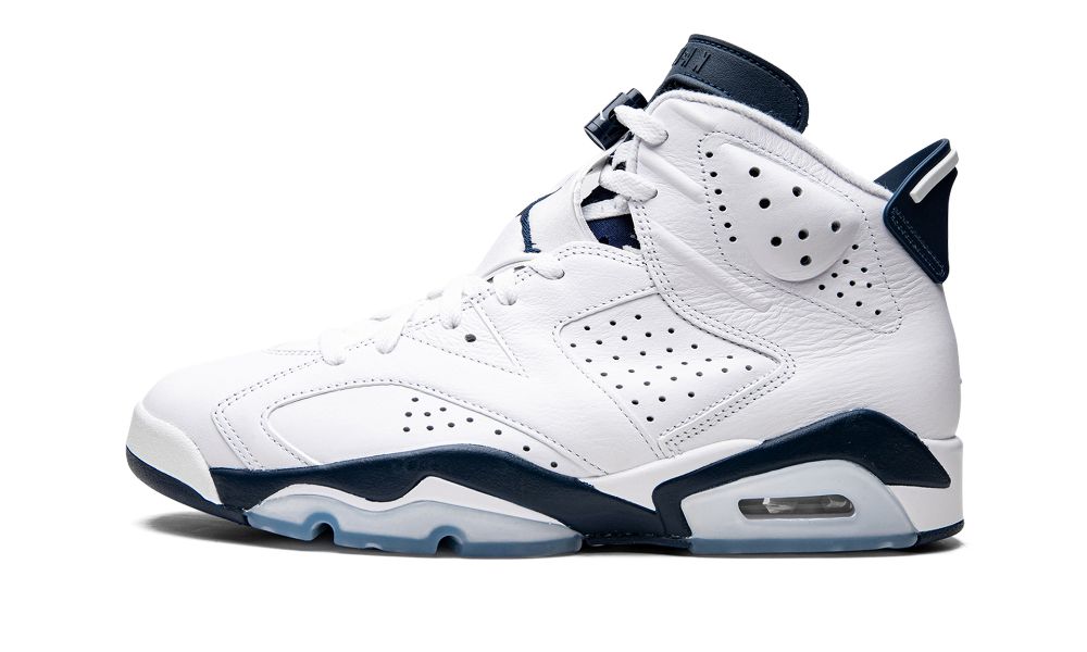 Nike Air Jordan 6 Retro "Midnight Navy 2022" Moški Čevlji Bele Modre Temno Modre | Slovenija-1053298