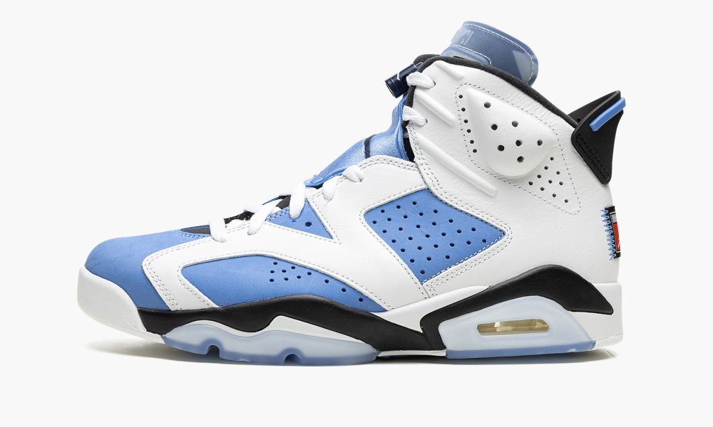 Nike Air Jordan 6 Retro "UNC" Moški Čevlji Bele Modre | Slovenija-3287095