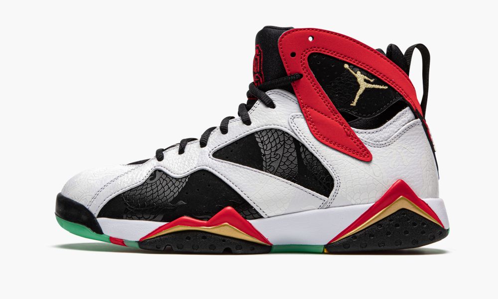 Nike Air Jordan 7 "Greater China" Moški Čevlji Črne Bele Rdeče | Slovenija-2806394