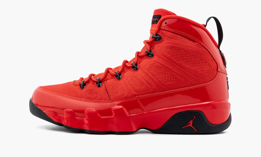 Nike Air Jordan 9 Retro "Chile Red" Moški Čevlji Črne Rdeče | Slovenija-2765183