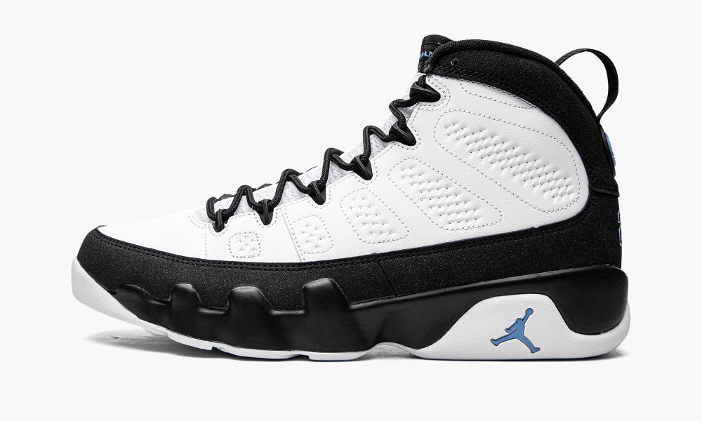 Nike Air Jordan 9 Retro "University Blue" Moški Čevlji Črne Bele Modre | Slovenija-3472105